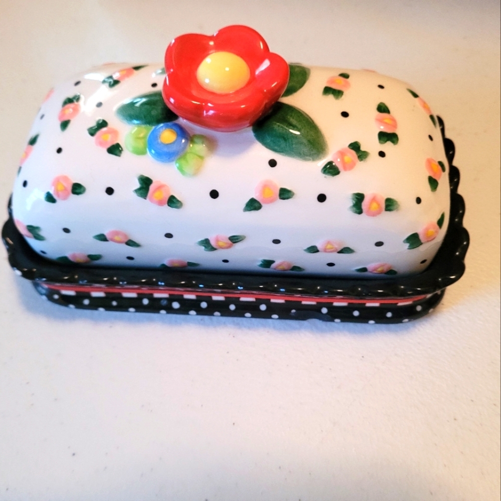 Mary Englebreit Butter Dish